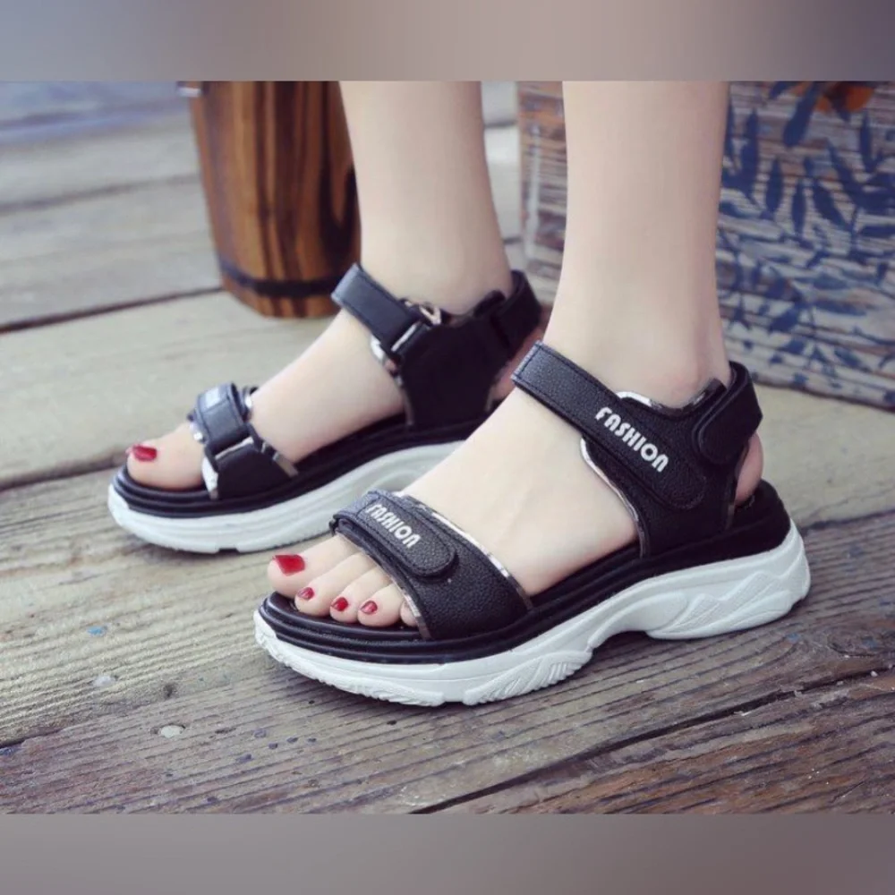 NIB SPORTY SANDALS MULTICOLOR - Picture 10 of 10